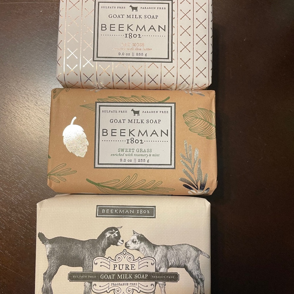 Beekman 1802 soap bundle